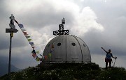 Monte Due Mani (1656 m) dalla Culmine S. Pietro il 7 giugno 2016 con...temporalone di vetta ! - FOTOGALLERY 